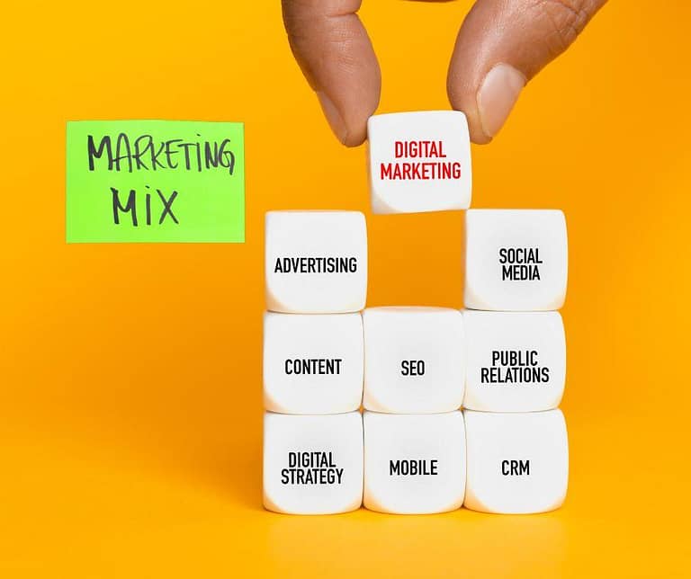 Digital Marketing mix